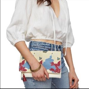Rachel Palley reversible clutch-brand new-ivory